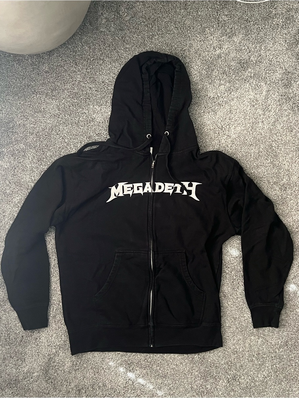 Megadeth Black Zip-Up Hoodie